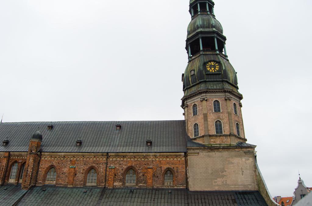 City Inn Riga Apartment, Old Town Panorama View With Parking ภายนอก รูปภาพ